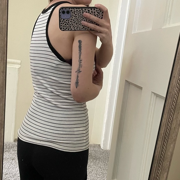 Bundle 3/$15 - Aero Seriously Soft Striped Tank - Picture 2 of 4